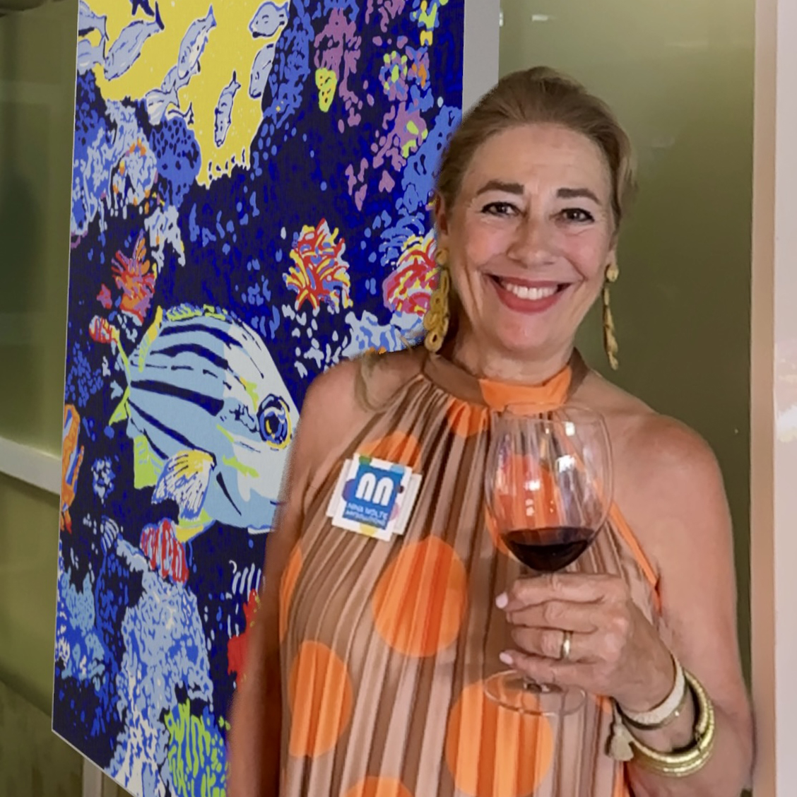nina nolte, founder, nina nolte artsolutions, because we care for your walls and our planet, recycled materials, quality art print, ecoweave, aluminum frame, online shop, panorama 187, marbella
